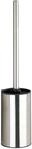 WC-Garnitur WENKO "Detroit", silber (silberfarben), B:9cm H:40cm L:8,5cm, Edelstahl,