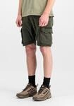 Shorts ALPHA INDUSTRIES "Crew Slim Shorts", Damen, Gr. 31, Normalgr&ouml;&szlig;en, grau