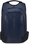 Laptoprucksack SAMSONITE "ECODIVER", Gr. B/H/T: 35cm x 48cm x 23cm, blau