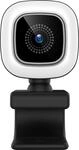 HYRICAN Webcam "HYRICAN ST-CAM554 UHD Webcam 3840x2160 Pixel mit Ringlicht 12MP",
