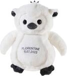 Kuscheltier HEUNEC "Kuma Eule", wei&szlig;, Pl&uuml;schfiguren, KinderB:35cm H:40cm T:20cm,