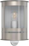 EGLO Wandleuchte "Tribano Au&szlig;en-Wandlampe, Au&szlig;enleuchte, silber, Wandleuchte, E27,