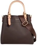 Henkeltasche BUGATTI "ELLA", Damen, Gr. B/H/T: 22cm x 21cm x 10cm onesize, braun