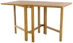 Gartentisch VCM "Balkontisch Gartentisch Tisch Klapptisch Holz Teak", braun, Tische,
