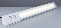 HEITRONIC Lichtleiste "Bonn", silber (silberfarben), 1, H: 8,5cm, 1 Stk., Leuchten,