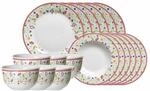 Geschirr-Set RITZENHOFF & BREKER "Tafelservice Shanti Doppio 18er Set bunt", bunt,