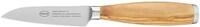 Gem&uuml;semesser R&Ouml;SLE "Artesano", braun (holzfarben, silberfarben), Klingenl&auml;nge 9cm,