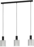 EGLO H&auml;ngeleuchte "GOROSIBA Pendellampe - Stahl - E27 - 3X40W - IP20", schwarz, 3,