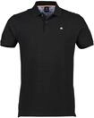 Poloshirt LERROS, Herren, Gr. XL (54), schwarz, Piqu&eacute;, Obermaterial: 100% Baumwolle,