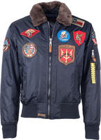 Bomberjacke TOP GUN "Bomberjacke TG20192047", Herren, Gr. M, blau (navy),