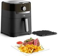 TEFAL Hei&szlig;luftfritteuse "Easy Fry & Grill Classic", silber (schwarz, silberfarben),