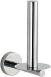Toiletten-Ersatzrollenhalter WENKO "Bosio", silber (silberfarben), B:8cm H:18cm