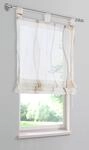 Raffrollo OTTO HOME "Dimona" Gr. 2, beige (creme, schoko), B:60cm H:140cm, Voile,