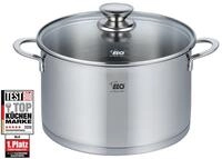 Fleischtopf ELO "Galant", silber (silberfarben), &Oslash;:24cm, T&ouml;pfe, Fleischtopf,