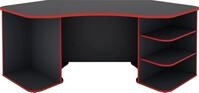 Gamingtisch BYLIVING "Thanatos", rot (anthrazit, rot, anthrazit, rot, anthrazit,