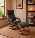 Relaxsessel OTTO HOME "mit Hocker PARIS Microfaser - OTTO. Verl&auml;ssliche Qualit&auml;t.",