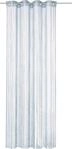 Fadenvorhang WECKBRODT "Leon" Gr. 2, silber (silberfarben), B:148cm H:240cm,