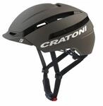 Fahrradhelm CRATONI "Fahrradhelm Loom" Gr. L, braun, Helme, L, 100% Erzeugnis unbest