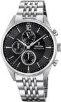 Chronograph FESTINA "Timeless Chronograph", silber (silberfarben, schwarz),