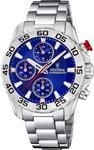 Chronograph FESTINA "Junior Collection", silber (silberfarben, blau), Armbanduhren,