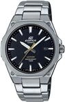 Quarzuhr CASIO EDIFICE, silber (schwarz, silberfarben), Armbanduhren, Herren,