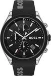 Chronograph BOSS "VELOCITY", schwarz, Armbanduhren, Herren, Chronograph, Quarzuhr,