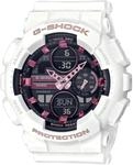 Chronograph CASIO G-SHOCK, wei&szlig; (wei&szlig;, pink), Armbanduhren, Damen, Chronograph,
