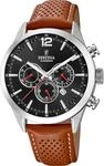 Chronograph FESTINA "Timeless Chronograph", braun (cognacfarben, schwarz),