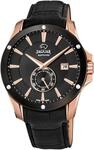 Quarzuhr JAGUAR "Acamar", rosa (schwarz, ros&eacute;goldfarben), Armbanduhren, Herren,