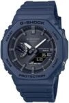 Smartwatch CASIO G-SHOCK "GA-B2100", blau (graublau, blau), Smartwatches, Herren,