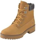 Schn&uuml;rboots TIMBERLAND "CARNABY COOL MID LACE UP BOOT", Damen, Gr. 36, wheat, Leder,