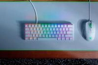RAZER Gaming-Tastatur "Huntsman Mini Mercury Edt.(P)", wei&szlig;, Tastaturen,