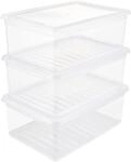 Aufbewahrungsbox KEEEPER "bea, clearbox mit Air Control-System", transparent,