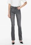 Bootcut-Jeans ONLY "ONLBLUSH LIFE MID FLARED", Damen, Gr. M (38), L&auml;nge 30, blau