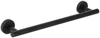 Handtuchhalter WENKO "Bosio", schwarz (matt, schwarz), B:40cm H:5,5cm T:7cm,