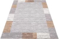 Teppich OCI DIE TEPPICHMARKE "Sofi Star", grau, B:80cm H:12mm L:150cm, Kunstfaser,