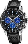 Chronograph FESTINA "Timeless Chronograph", schwarz (schwarz, schwarz), Armbanduhren,
