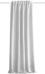 Vorhang HOME BASICS "ACUSTICO" Gr. 3, wei&szlig; (wollwei&szlig;), B:135cm H:245cm, Polyester,