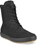 Schn&uuml;rboots ECCO "SOFT 7 TRED W", Damen, Gr. 37, Warmfutter, schwarz,...