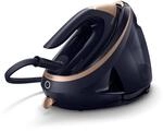 PHILIPS Dampfb&uuml;gelstation "PSG9030/20 PerfectCare 9000 Series", blau (dunkelblau,