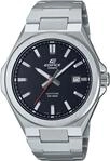 Quarzuhr CASIO EDIFICE, silber (schwarz, silberfarben), Armbanduhren, Herren,