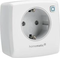 HOMEMATIC IP Smart-Home-Zubeh&ouml;r "Schalt-Mess-Steckdose (V2) - 157337A0", wei&szlig;,