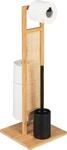 WC-Garnitur WENKO "Rivalta Allegre", braun (braun, braun, schwarz), B:25cm H:73cm