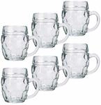 Bierkrug ST&Ouml;LZLE "Bierkr&uuml;ge T&uuml;binger 300 ml 6er Set transparent", bunt