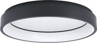EGLO Deckenleuchte "MARGHERA-Z Deckenlampe schwarz, ZigBee 3.0, Disco-Modus, Lampe",
