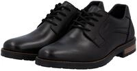 Schn&uuml;rschuh RIEKER, Herren, Gr. 46, schwarz, Leder, Schuhe Schn&uuml;rschuh, mit