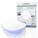 WC-Sitz SCH&Uuml;TTE, wei&szlig;, B:37,1cm L:44,7cm, Duroplast, WC-Sitze, WC-Sitz, mit LED,