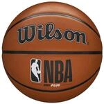 Basketball WILSON "NBA DRV PLUS BSKT SZ7" Gr. 7, braun, B&auml;lle, Kinder, 7, Synthetik,