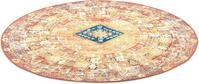 Teppich TOM TAILOR HOME "Funky Outdoor Orient Two", braun, H:5mm &Oslash;:100cm,