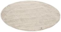 Teppich TOM TAILOR HOME "Groove" Gr. 9, beige, H:15mm &Oslash;:140cm, Viskose, Wolle,